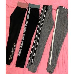 ‼️SOLD‼️ PINK Victoria Secret leggings bundle!
